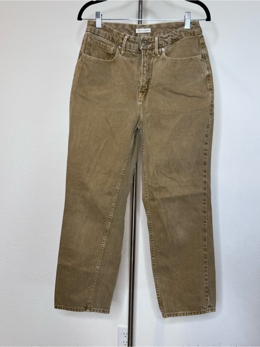 Good American High-Rise Straight Jeans